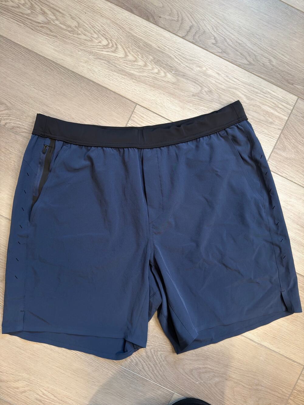 Ten Thousand Midnight Blue 7" Interval Lined Running Training Shorts NWOT XXL